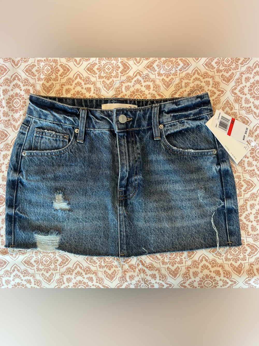 Seven7 Denim Skirt